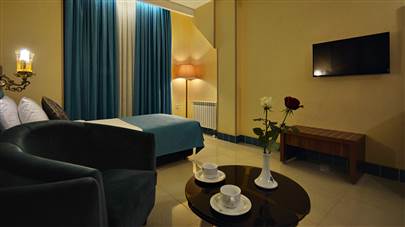 اتاق یک تخته هتل ارگ شیراز